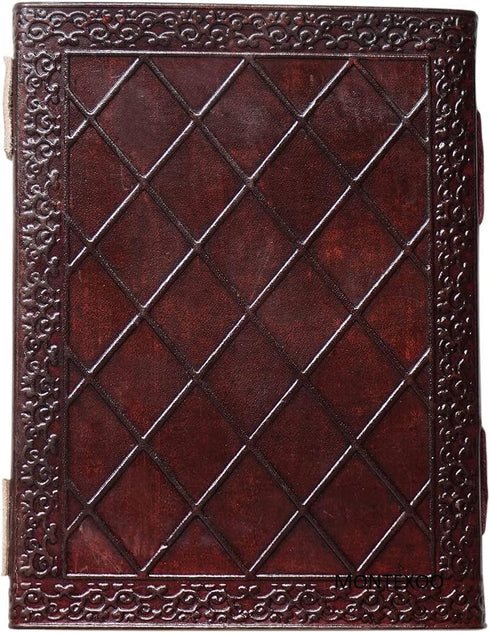 MONTEXOO Leather Dragon Journal - dungeons and dragons Journals Diary Notebook Sketchbook Shadows for Men women 6 x 8 inch with 220 pages unlined ...