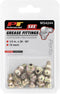 Performance Tool W54244 1/4-Inch x 28-Inch 90 Grease Fitting, (Pack of 10)...