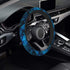 Watercolor Blue Sea Turtle Car Steering Wheel Cover Universal Fit 15 inch, Sweat Absorption Anti-Slip Breathable Neoprene Steering Wheel Protector...
