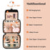 CUBETASTIC Travel Toiletry Bag, Makeup Bag for Women, Portable Water-resistant Small Travel Bag for Toiletries & Cosmetic Essentials...