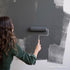 BACKDROP Premium Interior Paint Large Adhesive Paint Swatch NO CURFEW - Dark Gray With Cool Undertones 12" x 12" Color Sample...