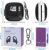 Compatible Powerbeats Pro Case Cover, Full Protective Shockproof Anti-Slip Silicone Case for Beats Powerbeats Pro 2019 (White Edge+Black)...