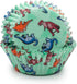 Fox Run Dinosaur Paper Muffin and Cupcake Liners, Set of 50 Standard Size Wrappers...