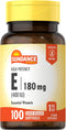 Vitamin E 180mg (400 IU) | 100 Quick Release Softgels | High Potency Formula | Non-GMO and Gluten Free Supplement | by Sundance...