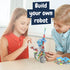 Science4you Deltabot Robot Toy Kit for Kids Age 8-12 - STEM 117 Pieces Robotics Kit, Build your Own Robot Toy for Kids Age 8+, Educational Science...