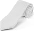 Black Ties For Men Solid Pure Color Tie 3.15" (8CM) Formal Necktie for Men in Gift Box...