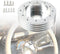1'' Steering Wheel Hub Adapter Conversion Spacer,6 Hole to 3 Hole Steering Wheel Adapter Boss Kit(Silver)...