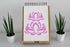 Reusable Lotus Flower Stencil 5.5" x 5.5" - Serene Botanical Design for Peaceful Crafts...