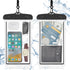 2 Pack Phone Waterproof Case, Waterproof Pouch for Swimming, Phone Protector Waterproof Bag, Water Proof Bags for Vacation Beach Pool Kayak Cruise...