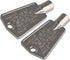 RDEXP 1.77x0.98inch Freezer Door Keys Replaces AP6012757 Set of 4 AP2940188 WP842177...
