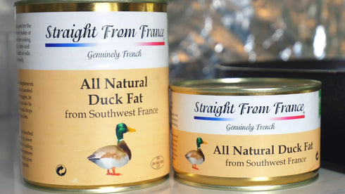 Straight from France All Natural Duck Fat for Cooking from Southwest France Keto and Paleo Diet Friendly 340g 12oz...