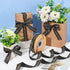 48 Yards Musical Note Ribbon, Black Polyester Musical Notes Craft Ribbon Single Face Hot Stamping Satin Ribbon for Gift Packaging Party Decoration...