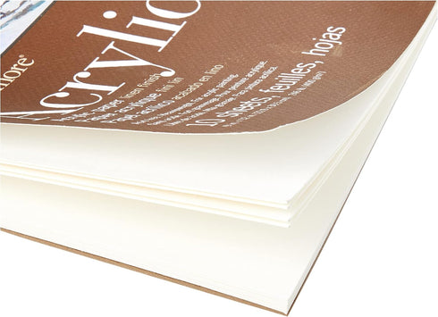Strathmore Acrylic Paper Pad 9"X12"-10 Sheets -430900...