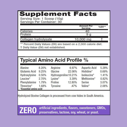 Sanar Naturals Collagen Peptides Powder - Promotes Hair, Nail, Skin, Joint, and Bone Health - Hydrolyzed Collagen for Women & Men, Easy Mixing, Pr...