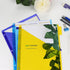 Plastic Binder Dividers with One Front Pocket and Tab Binder Divider for 3 Ring Binder, Multicolor, 10 Pack...