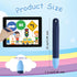 Kid Friendly Stylus Pen, 3.94x0.51 in Child Writing Tablet Toddler Silicone Baby Touchscreen with Lanyard Compatible Accessories with All Touch Sc...