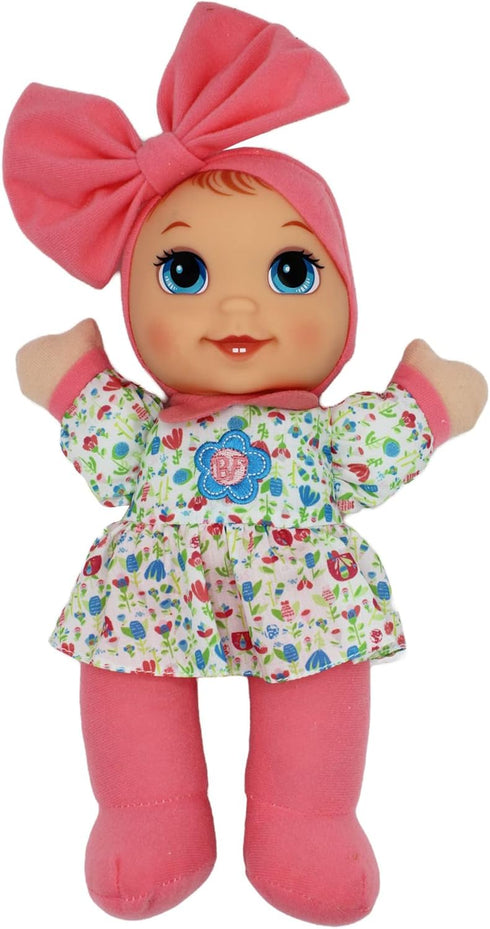 Baby's First Giggles Baby Doll Toy with Floral Top, Plastic, Washable Surface, Life-Like' Feel, for All Ages...