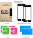 AKWOX AK-GL017BK iPhone 7 8 Screen Protector, Full Cover iPhone 7 Tempered Glass (Pack of 2), Black Edge...