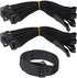 Premium Cinch Straps - Reusable Hook & Loop Tie Down Fastener Straps for Cables, Extension Cords, Organizing – Nylon Webbing Multipurpose Adjustab...