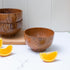 Handmade Wood Bowl, Mug, for Rice, Soup, Dip, Coffee, Tea, Decoration (2PCS Jujube Bowls, L: 5-1/8 inch Dia by 3-1/8 inch High)...