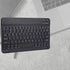 Cyrillic Keyboard Keyboard to Attach to Tablet Black Russian 10.1 Slim Ultra Wide 80?Key Keyboard Bluetooth 3.0 for for Ios Win...