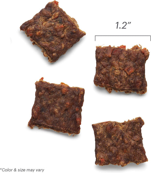 The Honest Kitchen Jerky Harvest Mini Bars: Beef Recipe With Carrots & Apples, 4 oz Bag...