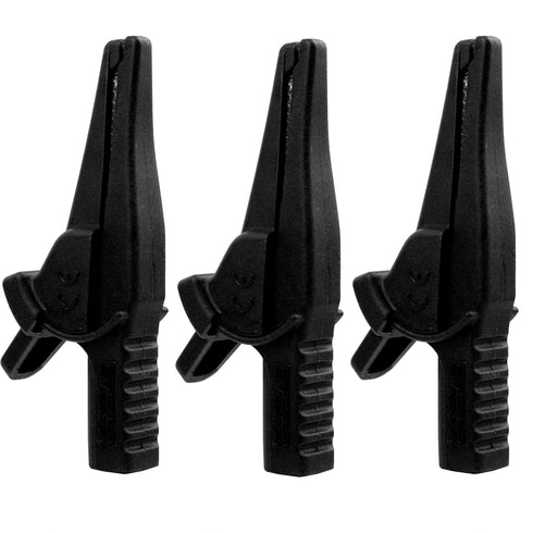 AC285-3 multimeter alligator clips Safety Alligator Clip Compatible with Fluke Phase Rotation Indicator use with TL222 and TL224 Test Leads (AC285...