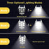 Outdoor Motion Sensor Solar Lights 2000 Lumens 77 LEDs Spotlight With Remote Controller FloodLights Outdoor IP66 Waterproof, Wireless Dummy Decoy ...