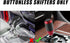 X AUTOHAUX Automatic Universal Manual Gear Stick Shift Knob Transmission Gear Lever Stick Shifter Handle Carbon Fiber Pattern Red...