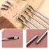 10 Pcs Leather Hole Punch Tool Set, 0.5mm-3.5mm Round Hole Punch Working Tools with Double Head Plastic and Rubber Hammer for Leather Belts, Canva...