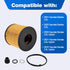 26350-2J000 Engine Oil Filter Fit for 2021-2024 Hyundai Elantra 2.0L 2020-2024 Sonata 2.0L Hybrid (4PCS)...