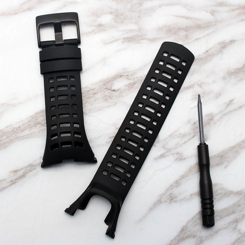 Picowe Watch Band Strap, Soft Rubber Watchbands Replacement Kits, Adjustable Size Watch Accessories Compatible with Suunto Ambit 1/2/2S/2R/3Sport/...