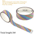 JANYUN 50 Rolls Glitter Washi Masking Tape Set,Great for Bullet Journal DIY Aesthetic Decor Scrapbooking Sticker Masking Paper Decoration Tape Adh...