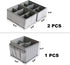 VERONLY Cosmetic Storage Bins Makeup Organizer, Adjustable Multifunction Storage Box Desk Drawer Divider for Makeup Brushes, Bathroom Countertop o...