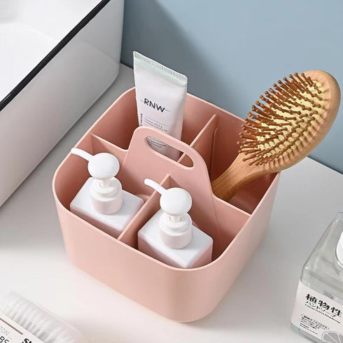 Multipurpose Caddy Organizer Stackable Plastic Caddy with Handle Cleaning Caddy Craft Tote Desk Makeup Caddy Art Separable Organizers and Storage ...
