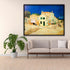 OKRA Van Gogh Wall Art - Yellow House Poster - Impressionist Portrait Art - Fine Art Home Decor - Famous Painting Reproductions - Bedroom Hallway ...