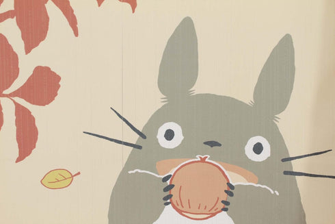 Japanese Noren Curtain Tapestry Totoro Forest Size: 85 × 150cm 10-318...