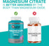 Qunol Magnesium Gummies for Adults, 200mg Magnesium Citrate High Absorption Supplement, Supports Nerve/Bone Health, Muscle Health, Vegetarian, 90 ...
