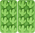 Fewo 8-Cavity Cactus Ice Cube Tray, Cacti Silicone Mold for Chocolate, Candy, Cookie, Fondant, Gummy, Jello, Baking, Candle, Cupcake Topper Decora...