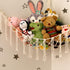 Boho Stuffed Animals Net or Hammock Large,55 inch Toy Hammock Macrame Stuff Animal Storage Corner Hanging Net Holder,Mesh Hammock Plush Toy Organi...