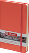 Tarens T9314-312M Art & Creation Sketchbook, Drawing Notebook, 5.1 x 8.3 inches (13 x 21 cm), Coral Red, Thickness: 4.9 oz/yd², Fine, Acid Free Pa...