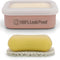 Compact Leakproof Travel Soap Case, Silicone Travel Soap Container, Portable Soap Box with Drainage Layer, Shatterproof Soap Holder for Bathroom, ...