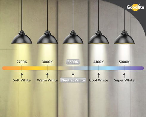 Goodlite G-95922 10W Led G9 120V 1150 Lumens 360 Degree Beam Angle, 100W Equal Light Bulb, 3500K Neutral White Clear...