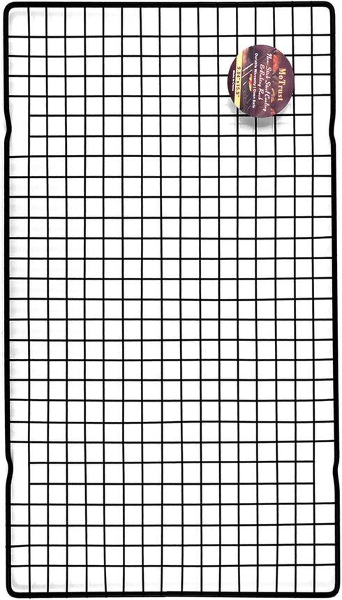 Non-Stick Steel Baking Rack & Cooling Rack, for Cookies,Cakes, Breads and More (Heavy Duty,Oven Safe)-9.84"x15.9"-1 Piece...