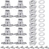10 Sets Marine Grade Twist Lock Fasteners Turn Button Eyelet and Stud, Mounting Screws for Canvas Marine Fastener Turn Buttons...