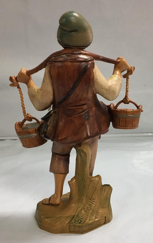 Fontanini by Roman Inc., Noah The Water Boy, 5" Collection, Nativity Figure and Accessories, Hand Sculpted and Painted...