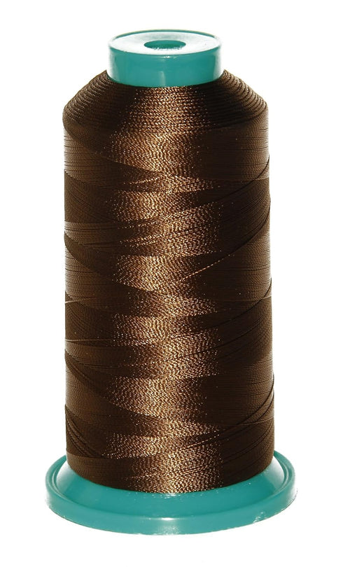 1800 Yard Elastic Nylon Sewing Thread for Wig Makers (Medium Brown)...