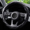 Soft Microfiber Leather Steering Wheel Cover, Universal 15 Inch for Women Girls, Fit Vehicles, Sedans, SUVs, Vans, Trucks - Black...