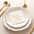 Crisky 50 and Fabulous Cocktail Napkins Gold for Women 50th Birthday Decorations, 50th Birthday Bevergae Dessert Table Supplies, 50Pcs, 3-Ply...