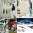High Pressure Hydro Jet Wand, Extendable Garden Sprayer 2 in 1 Power Washer Attachment Water Hose Nozzle Car Washer Glass Cleaning Tool Window Wat...